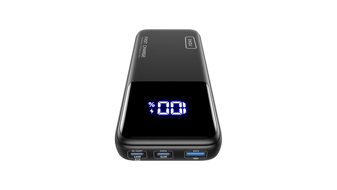 INIU モバイルバッテリー 20000mAh 65W